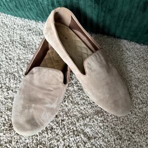 Birdies Beige Suede Flats